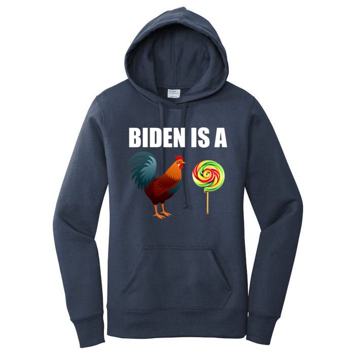 Biden Is A Cock Sucker Women's Pullover Hoodie