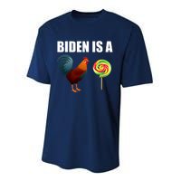 Biden Is A Cock Sucker Performance Sprint T-Shirt