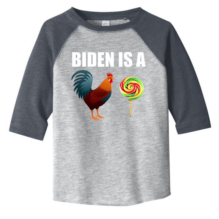 Biden Is A Cock Sucker Toddler Fine Jersey T-Shirt