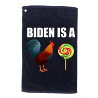 Biden Is A Cock Sucker Platinum Collection Golf Towel