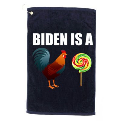 Biden Is A Cock Sucker Platinum Collection Golf Towel