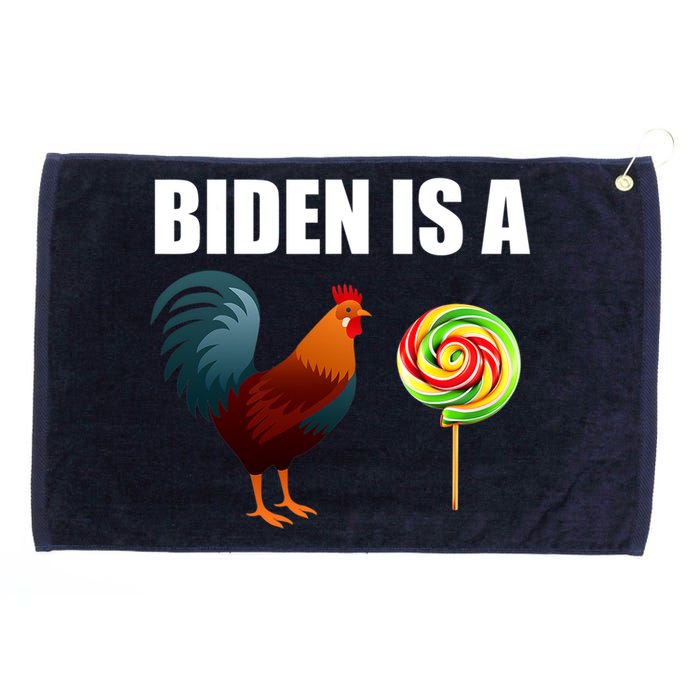 Biden Is A Cock Sucker Grommeted Golf Towel