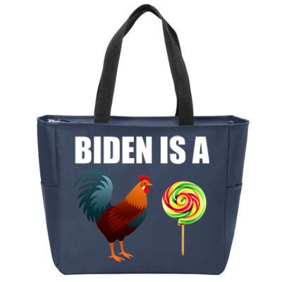 Biden Is A Cock Sucker Zip Tote Bag