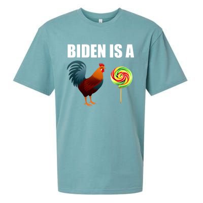 Biden Is A Cock Sucker Sueded Cloud Jersey T-Shirt