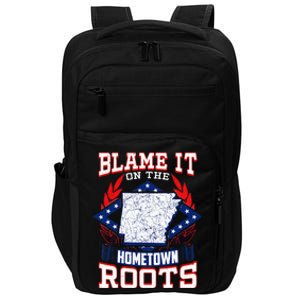 Born In Arkansas State Flag Product Natural State Arkansan Impact Tech Backpack