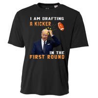 Biden I Am Drafting A Kicker In The First Round Cooling Performance Crew T-Shirt