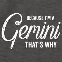 Because Im A Gemini Zodiac Sign Gemini Birthday Design Vector Backpack