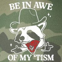 Be In Awe Of My Tism Retro Style Legacy Tie Dye Trucker Hat