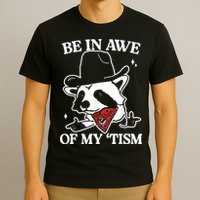 Be In Awe Of My Tism Retro Style T-Shirt