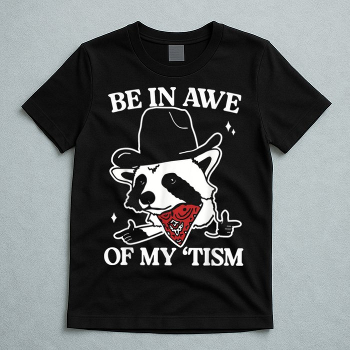Be In Awe Of My Tism Retro Style T-Shirt