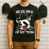 Be In Awe Of My Tism Retro Style T-Shirt