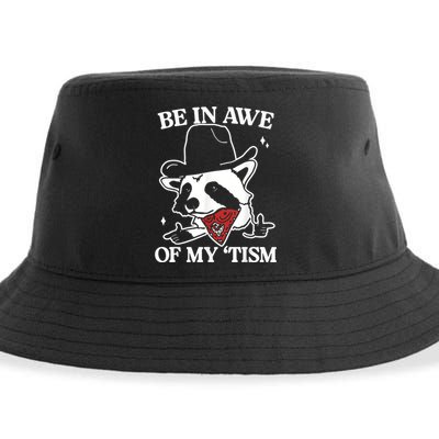 Be In Awe Of My Tism Retro Style Sustainable Bucket Hat