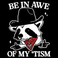 Be In Awe Of My Tism Retro Style Sustainable Bucket Hat