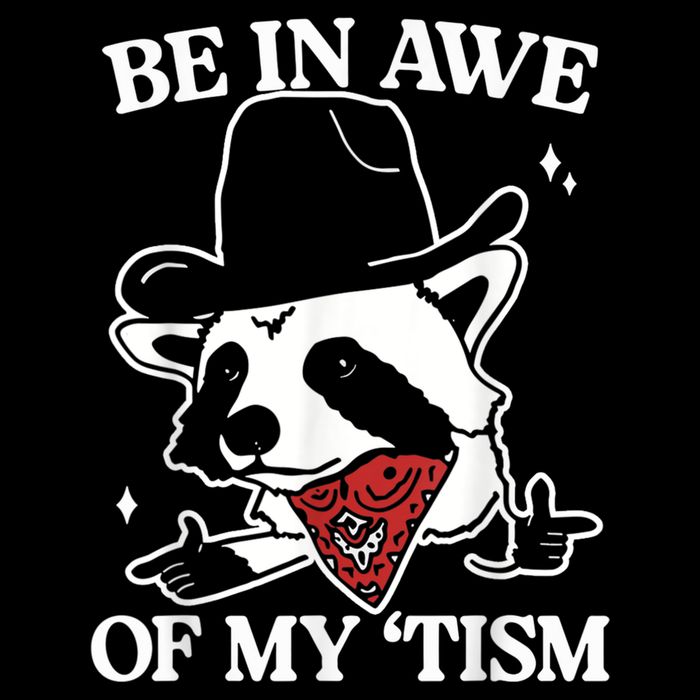 Be In Awe Of My Tism Retro Style Sustainable Bucket Hat