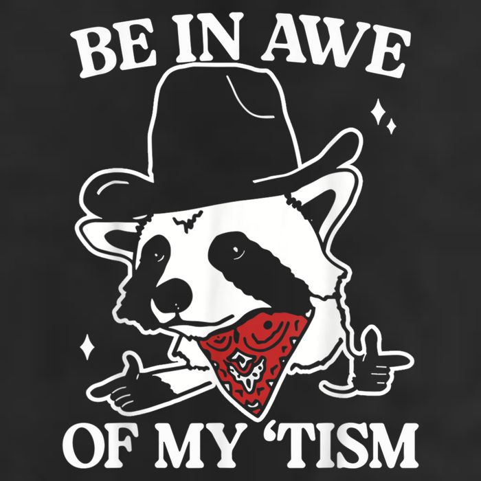 Be In Awe Of My Tism Retro Style 15oz Campfire Ceramic Mug