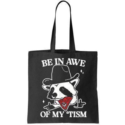 Be In Awe Of My Tism Retro Style Bag