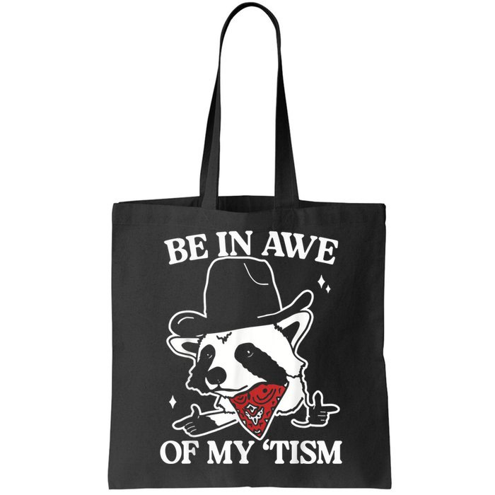 Be In Awe Of My Tism Retro Style Bag