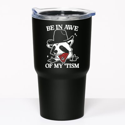 Be In Awe Of My Tism Retro Style Tumbler