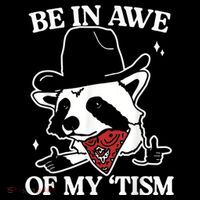 Be In Awe Of My Tism Retro Style Premium T-Shirt