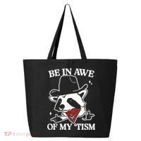 Be In Awe Of My Tism Retro Style 25L Jumbo Tote