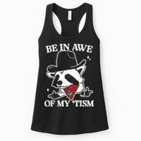 Be In Awe Of My Tism Retro Style Womens Tank Top