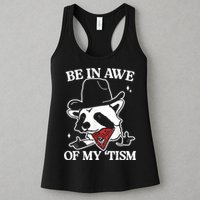 Be In Awe Of My Tism Retro Style Womens Tank Top