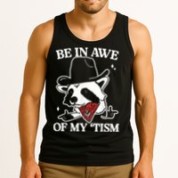 Be In Awe Of My Tism Retro Style Tank Top