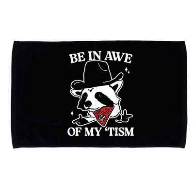 Be In Awe Of My Tism Retro Style Microfiber Hand Towel