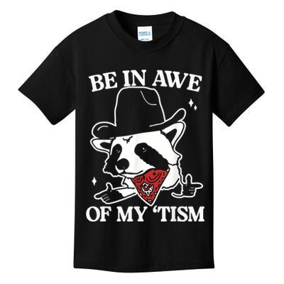 Be In Awe Of My Tism Retro Style Kids T-Shirt