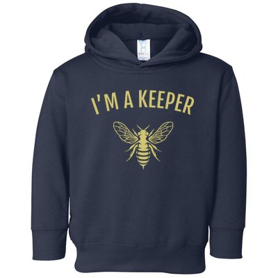 Beekeeper Im A (Bee) Keeper Toddler Hoodie