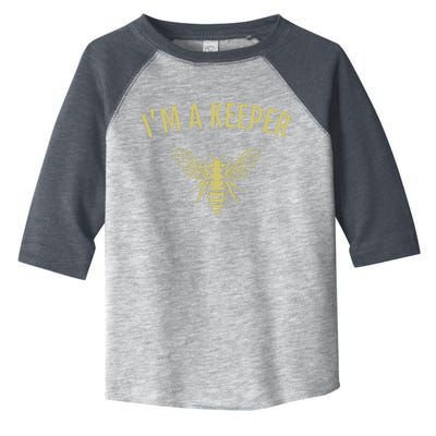 Beekeeper Im A (Bee) Keeper Toddler Fine Jersey T-Shirt