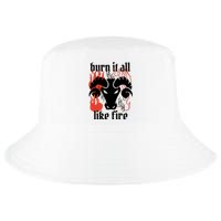 Burn It All Like Fire Aries Zodiac Cool Comfort Performance Bucket Hat