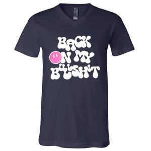 Back In Action Sarcastic V-Neck T-Shirt