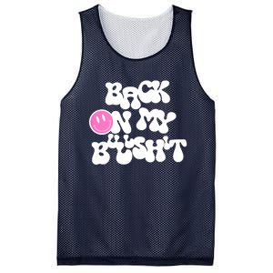 Back In Action Sarcastic Mesh Reversible Basketball Jersey Tank