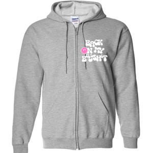 Back In Action Sarcastic Full Zip Hoodie