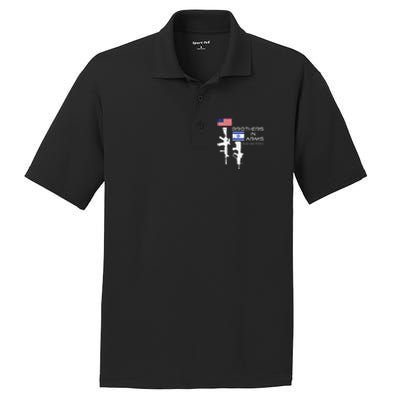 Brothers In Arms Crush Bad People USA Flag Love Israeli  PosiCharge RacerMesh Polo