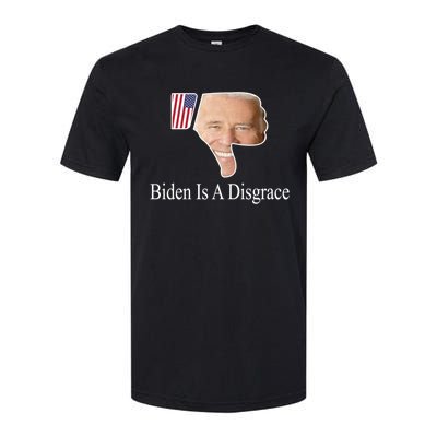 Biden Is A Disgrace Anti Biden Softstyle CVC T-Shirt