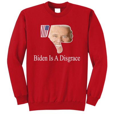 Biden Is A Disgrace Anti Biden Sweatshirt