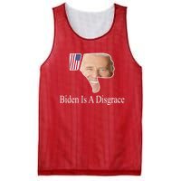 Biden Is A Disgrace Anti Biden Mesh Reversible Basketball Jersey Tank