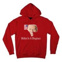 Biden Is A Disgrace Anti Biden Tall Hoodie