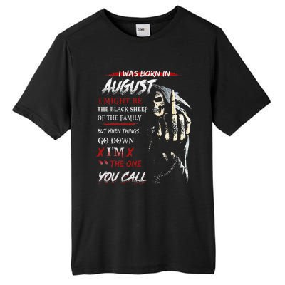 birthday in augustI Might Be The Black Sheep Of The Family Tall Fusion ChromaSoft Performance T-Shirt