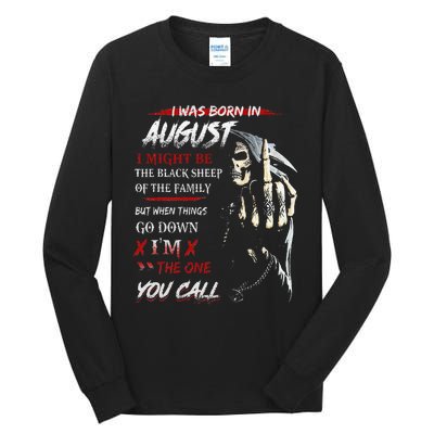 birthday in augustI Might Be The Black Sheep Of The Family Tall Long Sleeve T-Shirt