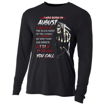 birthday in augustI Might Be The Black Sheep Of The Family Cooling Performance Long Sleeve Crew