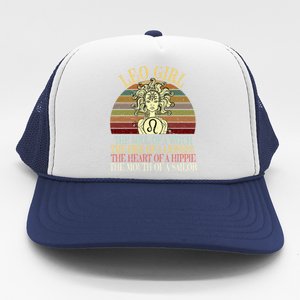 Born In August Birthday Sunflower Lover Flower Quote Cool Gift Trucker Hat