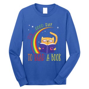 Bookworm It's A Good Day To Read A Book Lovers Gift Long Sleeve Shirt