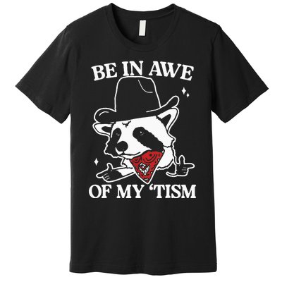 Be In Awe Of My Tism Premium T-Shirt