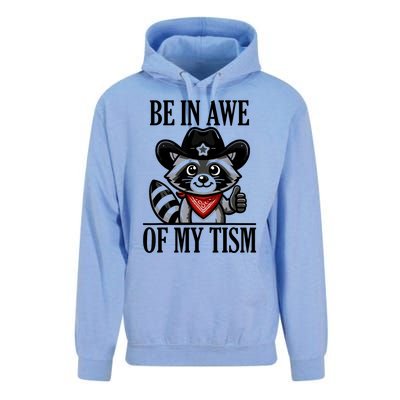 Be In Awe Of My Tism Funny Unisex Surf Hoodie