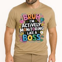 Bruh Im Actively Monitoring Like A Boss Testing Squad Cooling Performance Crew T-Shirt