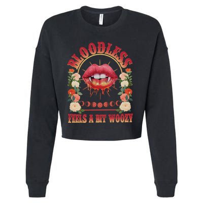 Bg3 Inspired Astarion Bloodless Comfort Colors Cropped Pullover Crew