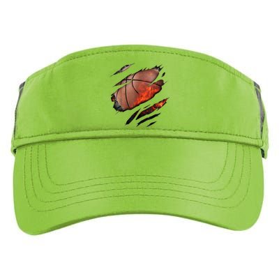 Basketball Inside A Cool Gift Basketball In Me Design Basketballdesign Adult Drive Performance Visor